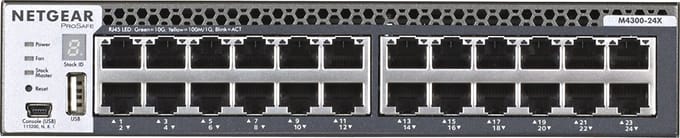 Switch NETGEAR XSM4324CS-100NES Black