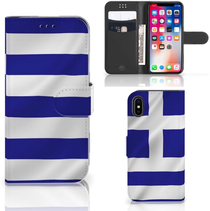 Book Case voor Apple iPhone X | Xs Bookstyle Case Griekenland