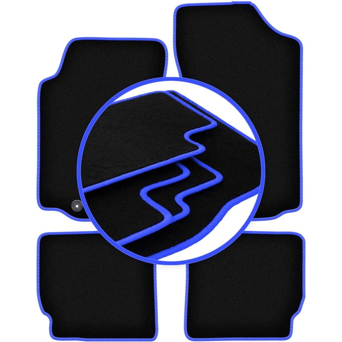 CARLUX-BLUE automatten voor: Peugeot 306 cabriolet (1993-2001)