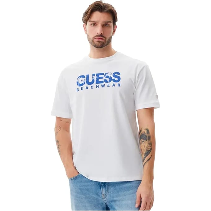 Guess heren strand T-shirt