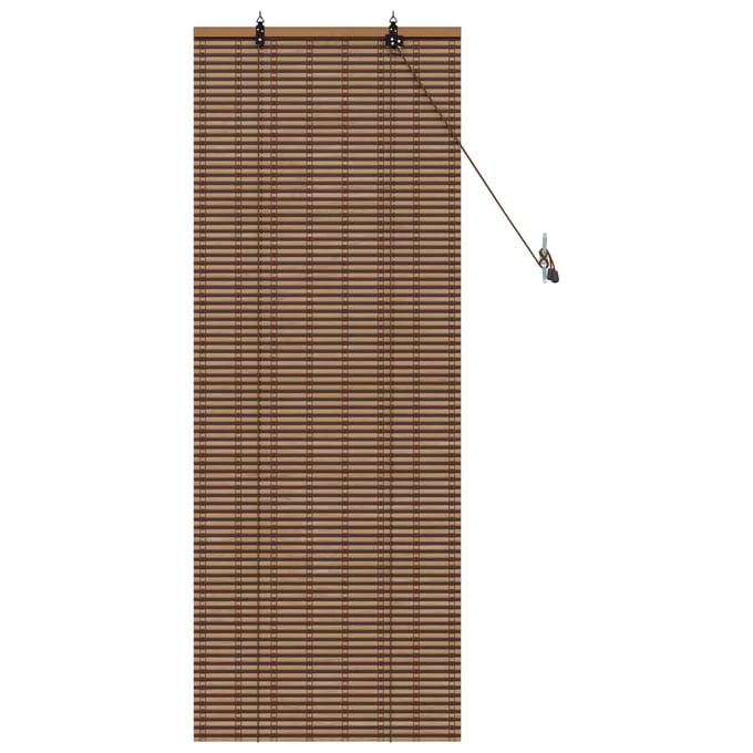vidaXL - Rolgordijn - Bruin - 40 - x - 160 - cm - Bamboe