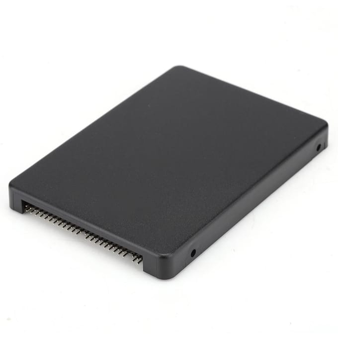 Harde Schijf Behuizing mSATA SSD naar IDE 2.5 inch PATA IDE Parallelle Poort Harde Schijf Behuizing (Zwart) (Niet zwart