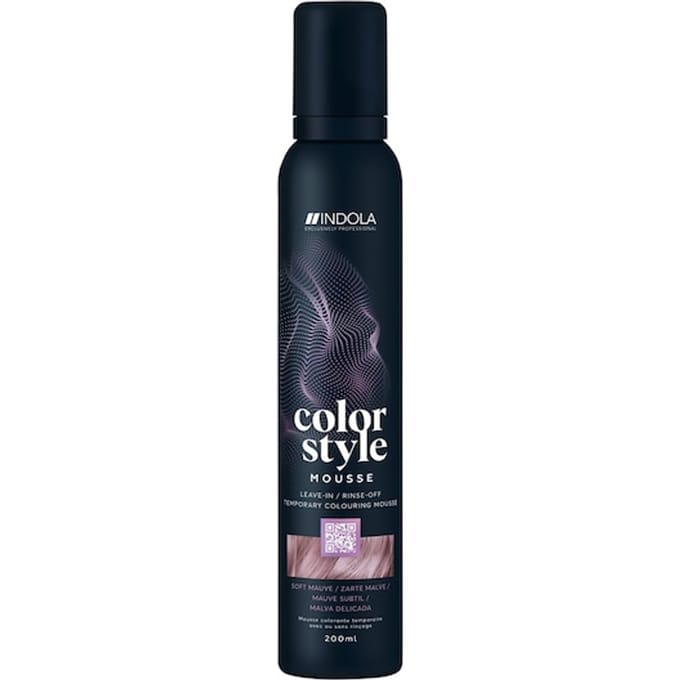 INDOLA Color Style Mousse Zacht mauve Haarkleuring Unisex 200 ml