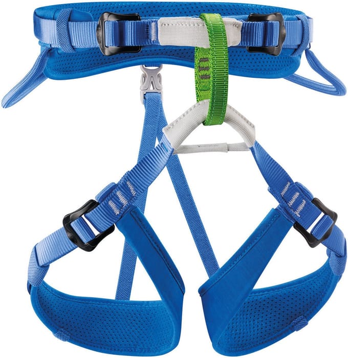 Petzl: Kindergordel Macchu blauw