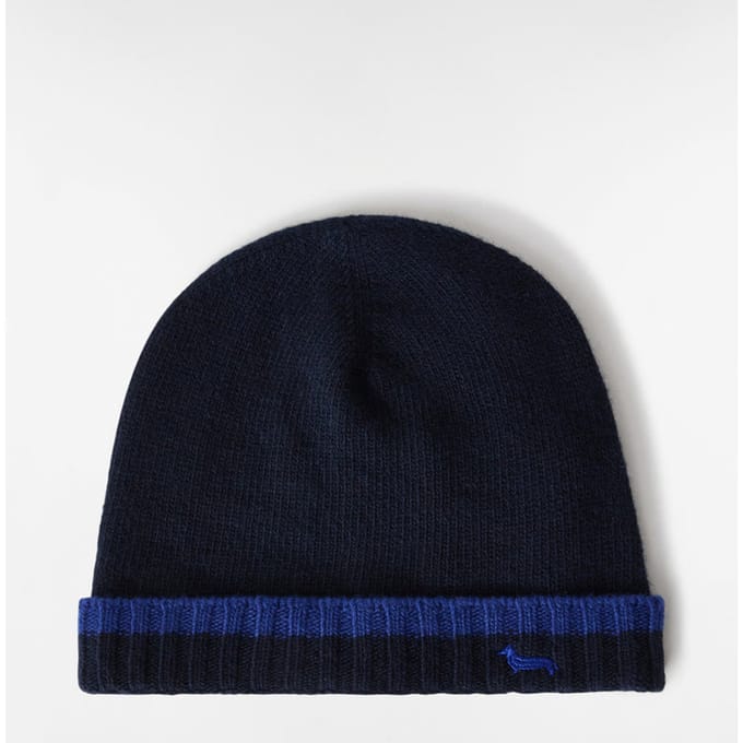 blauwe marine man cap