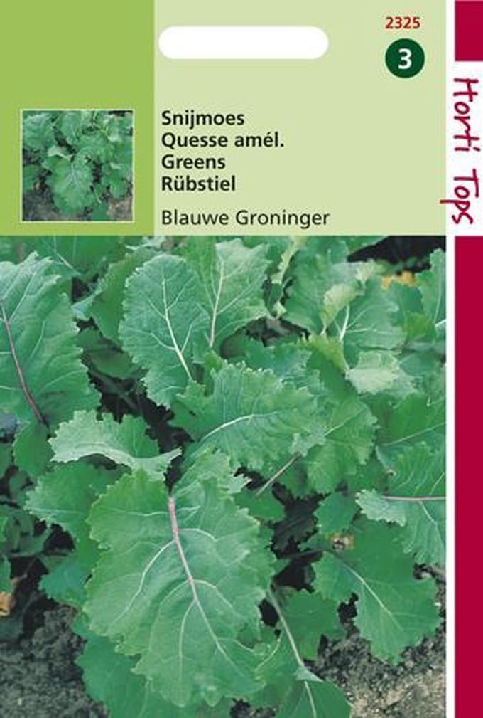 Hortitops Zaden - Snijmoes Blauwe Groninger