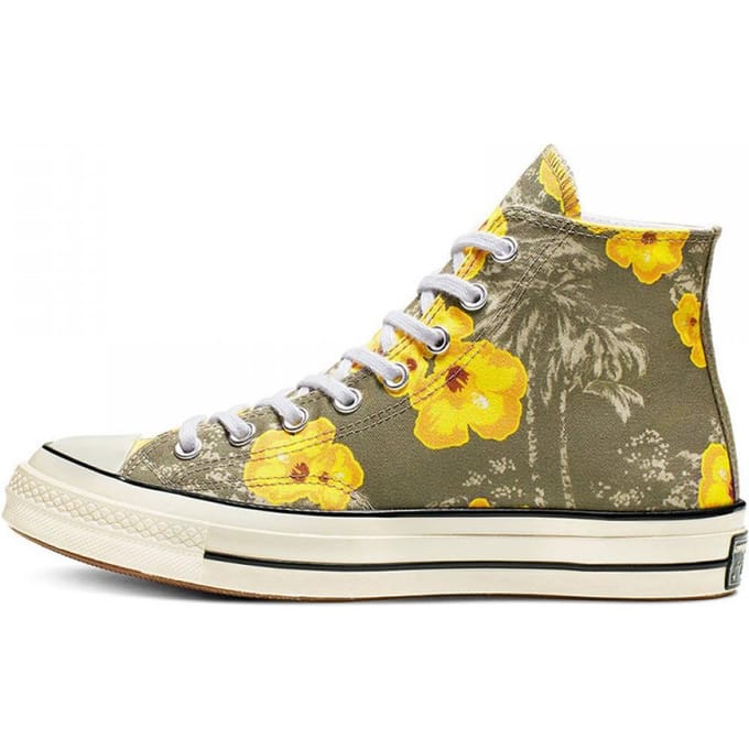 Converse Chuck 70 High 'Paradise Floral' 164076c 39.5 yellow
