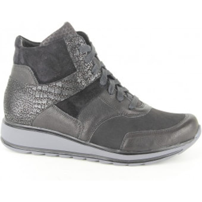 Durea 9745.685.9884-h dames veterboots sportief