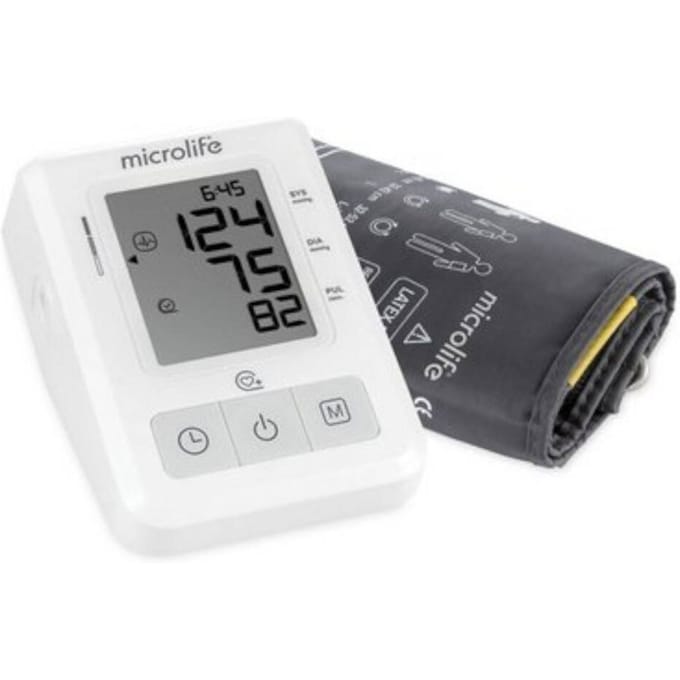 Microlife BP B2 Basic – Bovenarm bloeddrukmeter – IHB – 30 geheugens