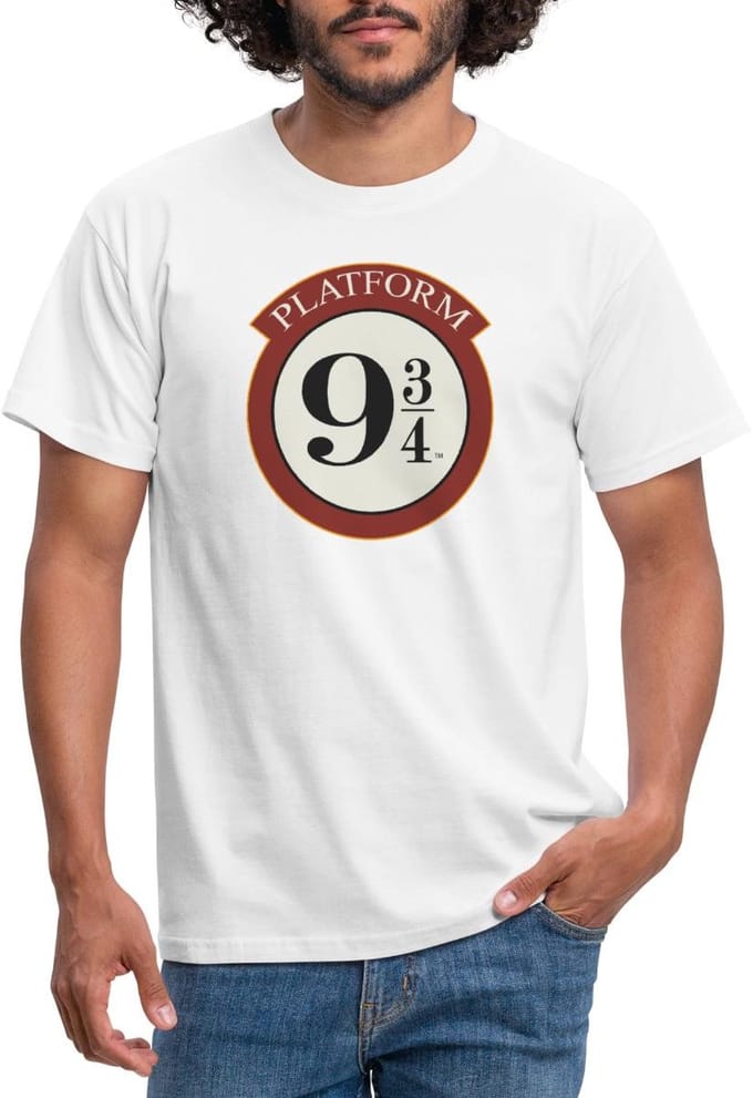 Harry Potter Platform 9 3/4 T-Shirt Heren