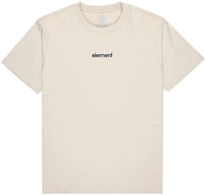 Element Lowcase Bp T-shirt Met Korte Mouwen Beige XL Man