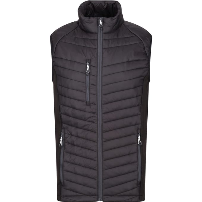 Regatta Professional Heren Gewatteerd Hybride Gilet (Marine/Seal Grijs)