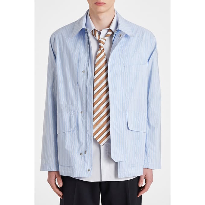Paul Smith Mens Patch Pocket Jacket Light Blue Taglia: S | Giacche leggere Outlet | Uomo | Blu