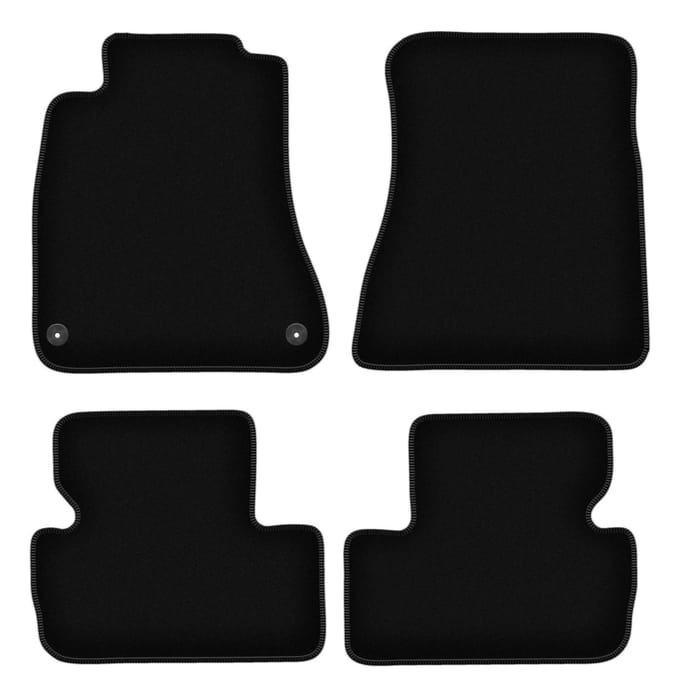 BASIC zwarte velours matten voor: Lexus IS II sedan (2005-2013)