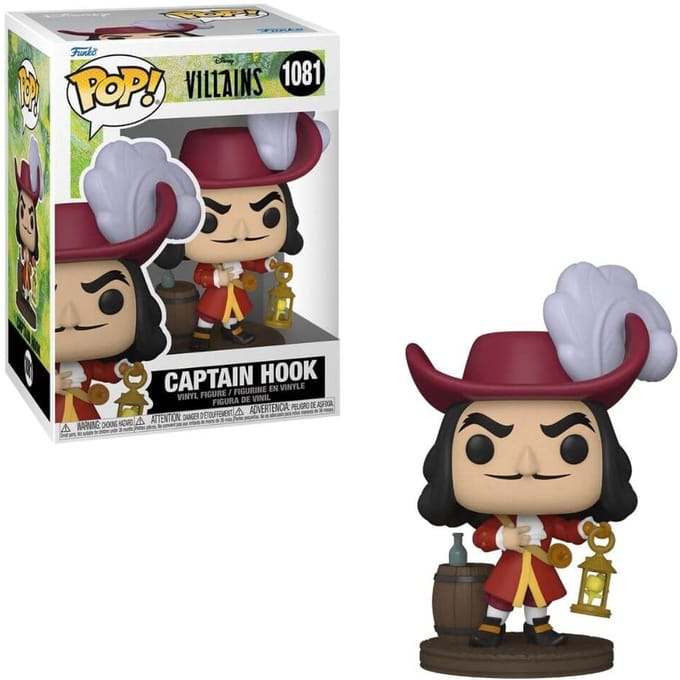 Pop Disney: Villains - Captain Hook - Funko Pop #1081
