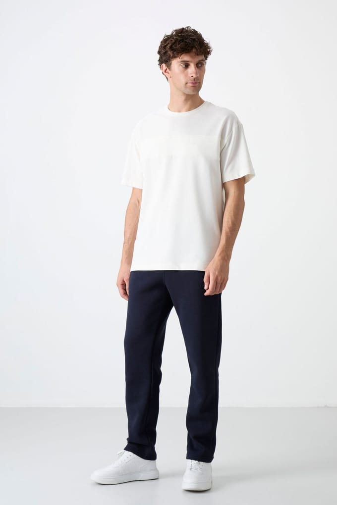Heren Regular Fit Fleece Joggingbroek