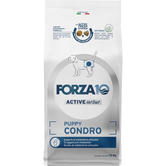 2x10kg Puppy Condro active Forza 10 natvoer voor honden