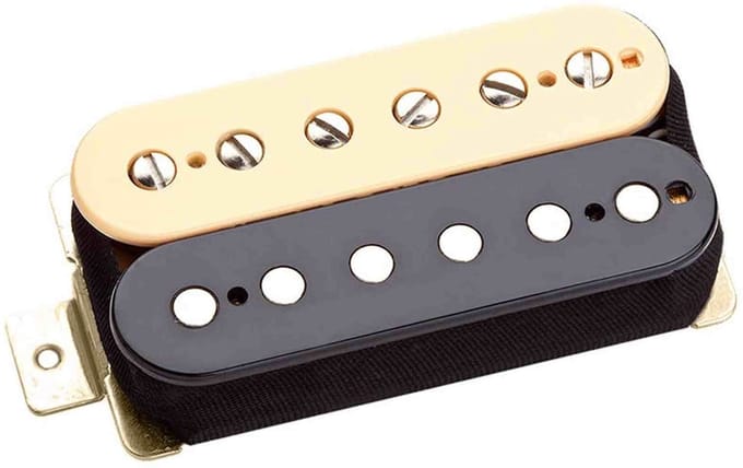 Lollar 10-411-121-01 Humbucker Pickup - Standard Imperial hals, zebra