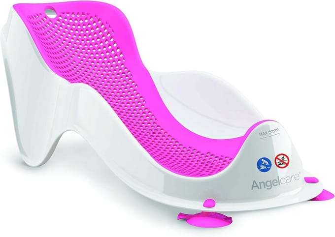 Zachte Mini Badsteun voor Baby's - Roze