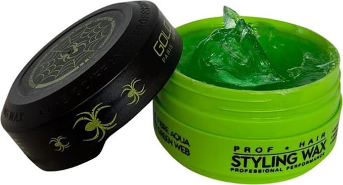 Gold Style Fibre Aqua Green Web Pomade Styling Wax 4 -150 ml:
