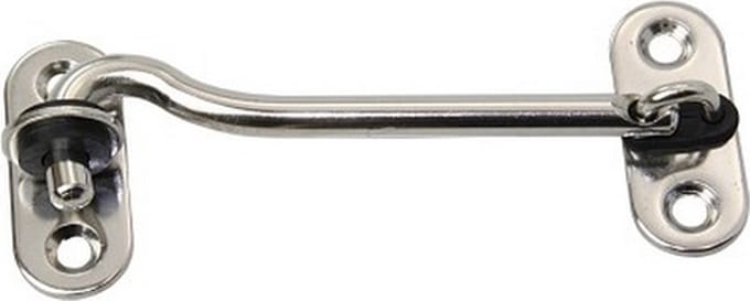 Stormhaak met anti-rammel systeem - RVS - 104 mm