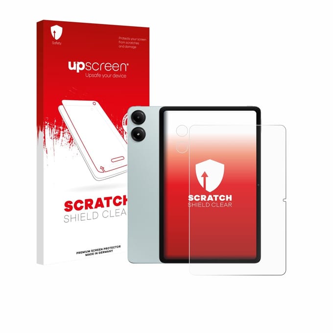 upscreen - Screenprotector voor Xiaomi Redmi Pad Pro (Voor+Camera) - Folie Beschermfolie transparant