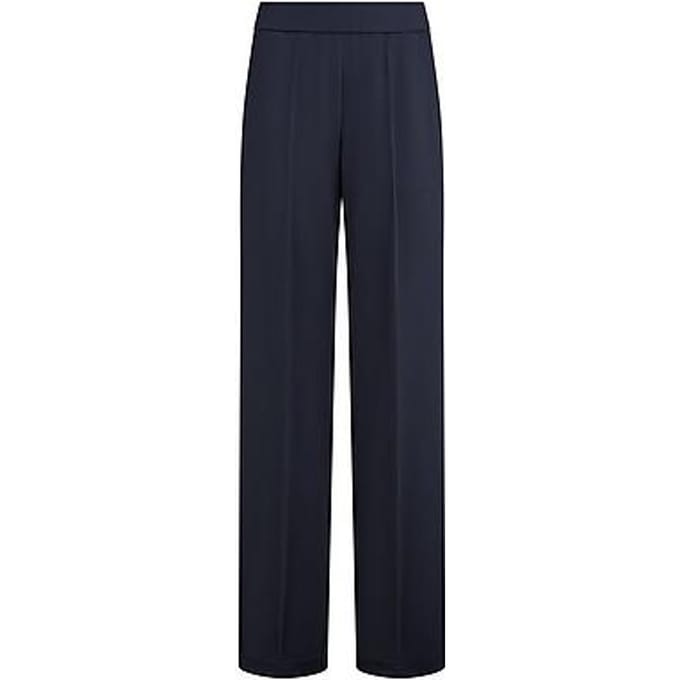 Wide Fit’ jersey broek Van Peter Hahn blauw