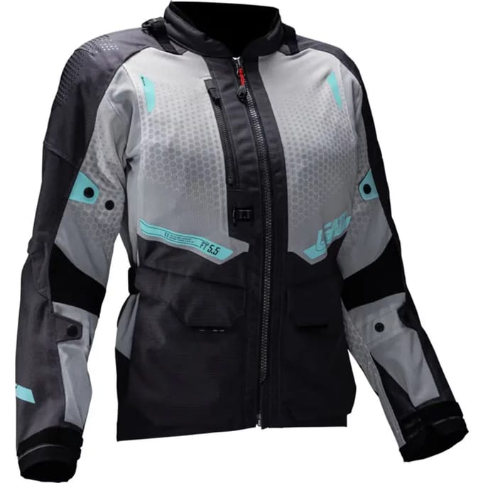 Vrouwelijke waterdichte motorjas Leatt ADV FlowTour 5.5 V25