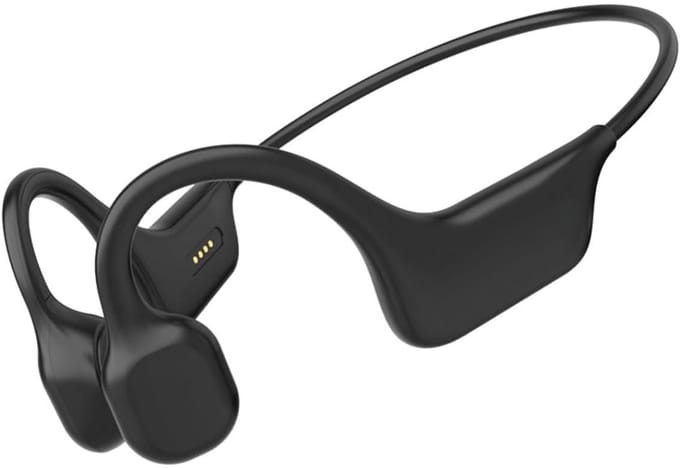CRLYN® Bone Conduction Headphone - Koptelefoon voor Activiteiten - Draadloos - Bleutooth - Zwart