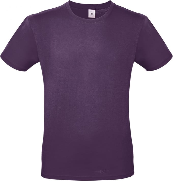 Classic E150 T-shirt B&C Collectie Urban Paars Maat M