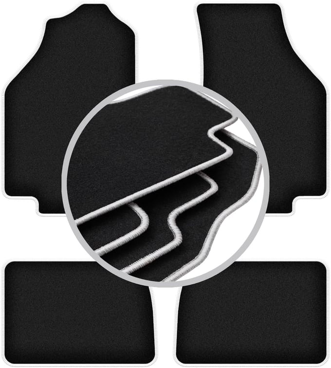 CARLUX-SILVER automatten voor: Honda Civic III hatchback (1983-1987)