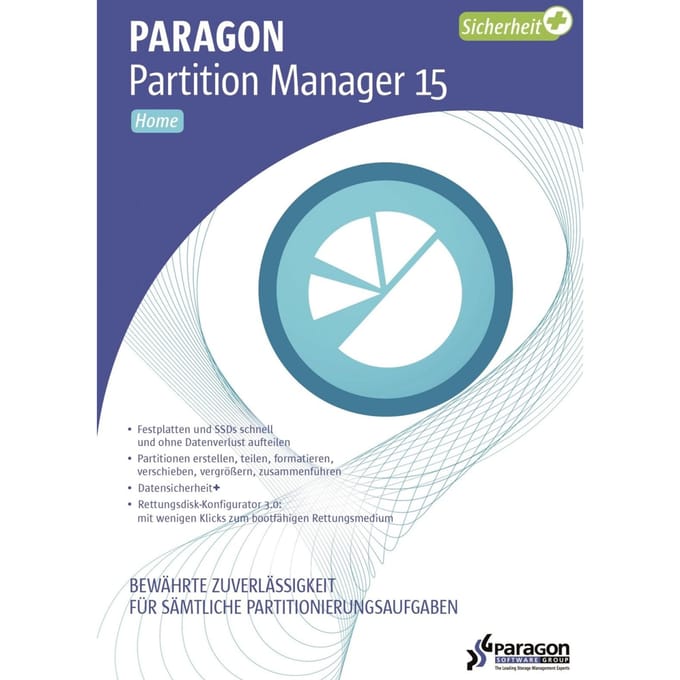 Paragon Partition Manager 15 Home, Download