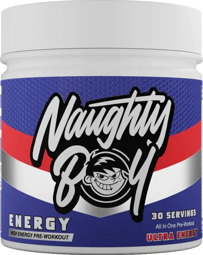 Naughty Boy Energy (30 Serv) Ultra Energy - Pre-Workout - Pre-Workout Booster