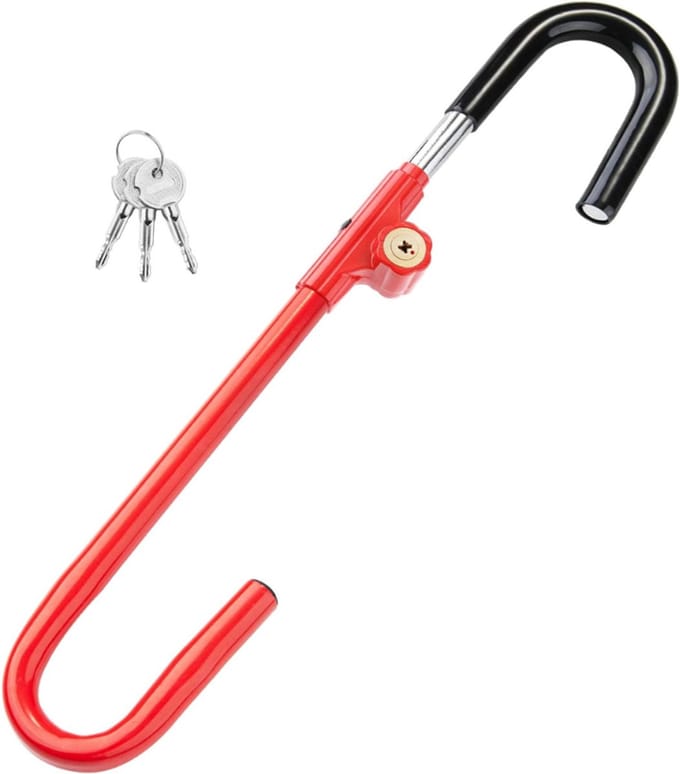 White-Label® Stuurslot Auto - Autoslot Camper - Pedaalslot