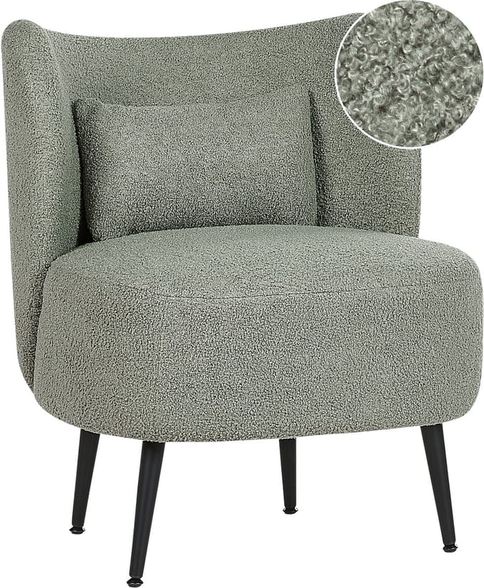 OTSBY - Fauteuil - Lichtgroen - Bouclé