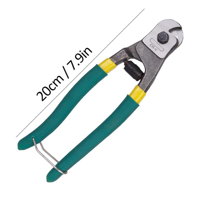 Coupe-câble de frein de vélo, pince coupante pour gaine de câble de changement de vitesse de vélo, outil de réparation de vélo vert