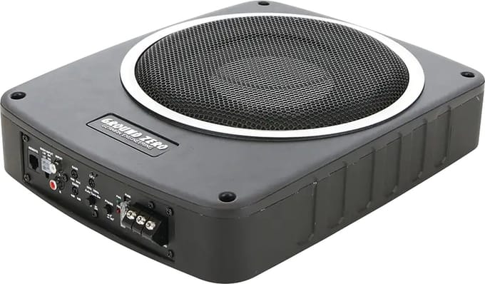 GroundZero GZCS SW-800A - Autosubwoofer - 20 cm - Actieve Subwoofer Auto - Underseat - 180W