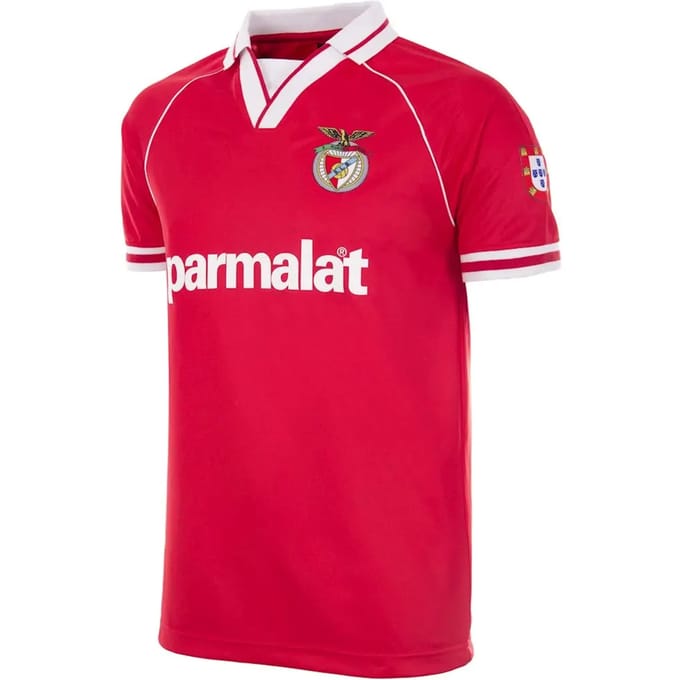 COPA - SL Benfica 1994/95 Retro Voetbalshirt - Heren - Rood - M