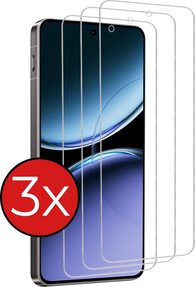 Screenprotector Geschikt voor Oneplus Nord 4 Screenprotector Glas Gehard Tempered Glass - Screenprotector Geschikt voor Oneplus Nord 4 Screen Protector Screen Cover - 3 PACK
