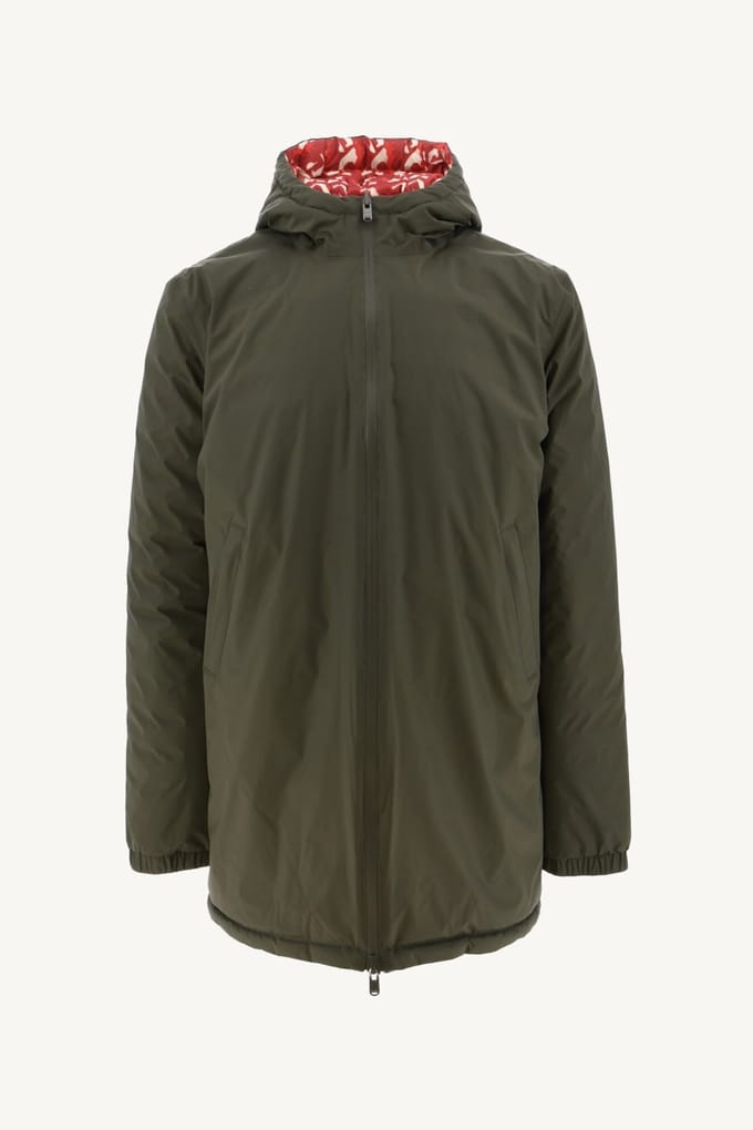 JOTT Amsterdam Monogram Jacket Army / Monogram Fire Taglia: S | Giacche invernali Outlet | Uomo | Verde