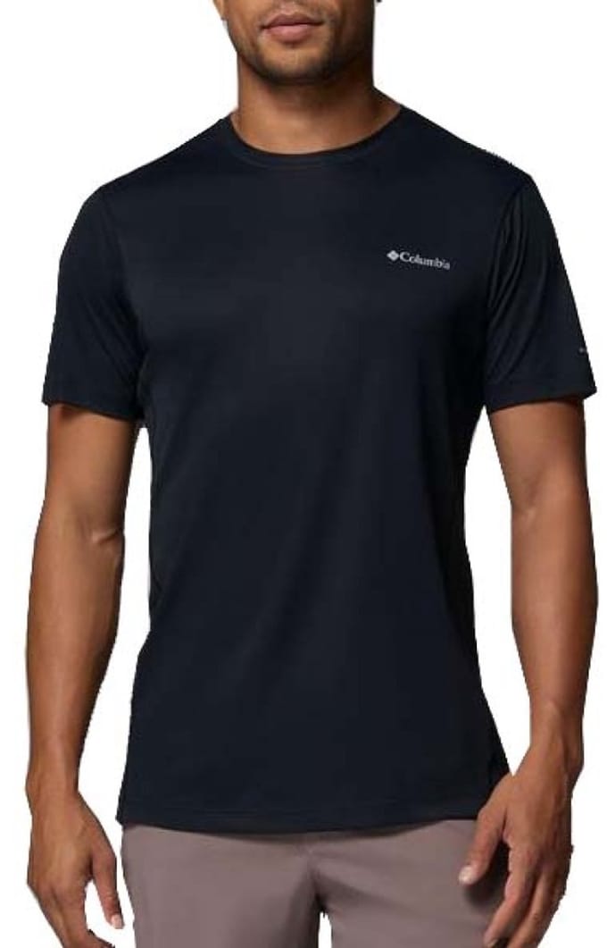 Columbia Zero Rules™ Crew T-shirt Met Korte Mouwen Zwart S Man