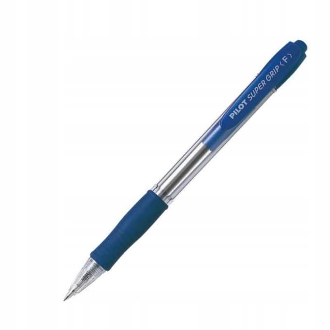 Pilot Super Grip Balpen Blauw - Comfortabel en Duurzaam Schrijven