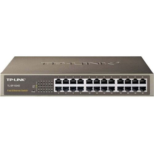 TP-LINK TL-SF1024D TL-SF1024D Netwerk switch 24 poorten 100 MBit/s
