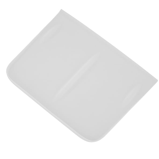 Auto Middenconsole Draadloze Oplader Mat Hittebestendige Siliconen Antislip Telefoon Pad Mat Vervanging white
