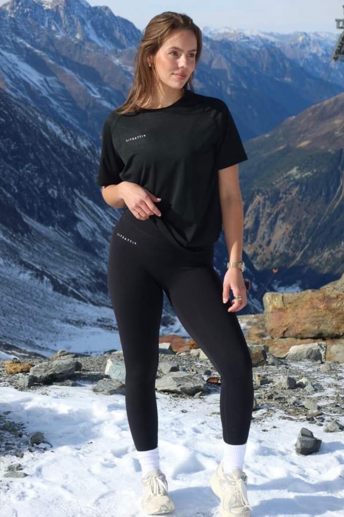Fittastic Sportswear Legging - Chic black (Beschikbaar in verschillende maten)