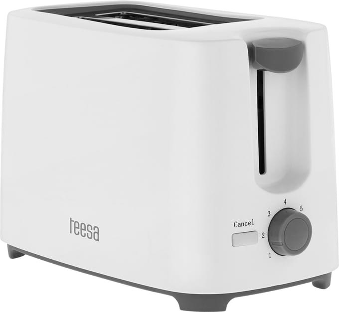 Teesa TSA3301 - Broodrooster, 700 Watt, wit