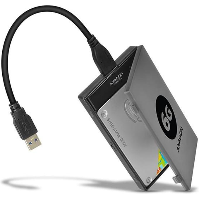 AXAGON ADSA-1S6, USB 3. 2 Gen 1 SATA 6G UASP HD