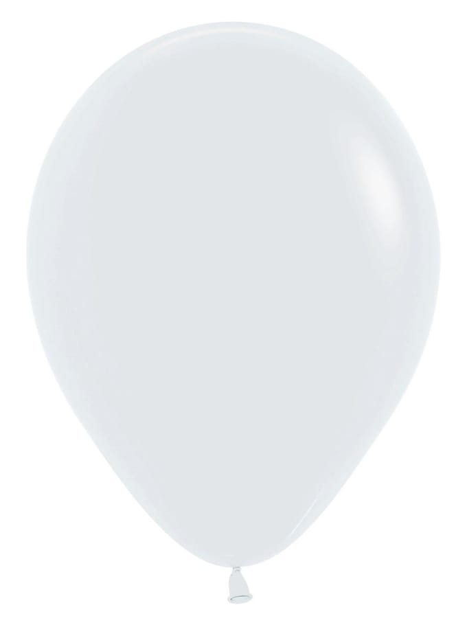 Sempertex ballonnen Fashion White 005 | 50 stuks | 12 inch | 30cm