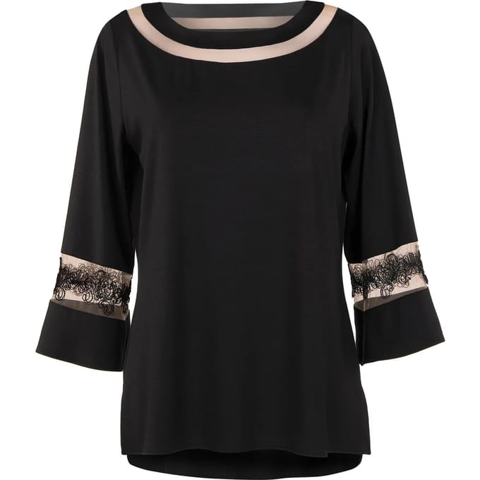 Dames-T-shirt met lange mouwen Lisca Luxury Dream