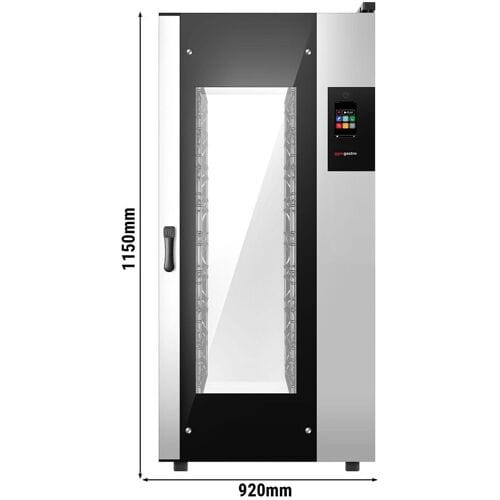 GGM Gastro Kombidämpfer - Touch - 20x GN 1/1 oder 10x GN 2/1 - inkl. Waschsystem & Temperaturfühler